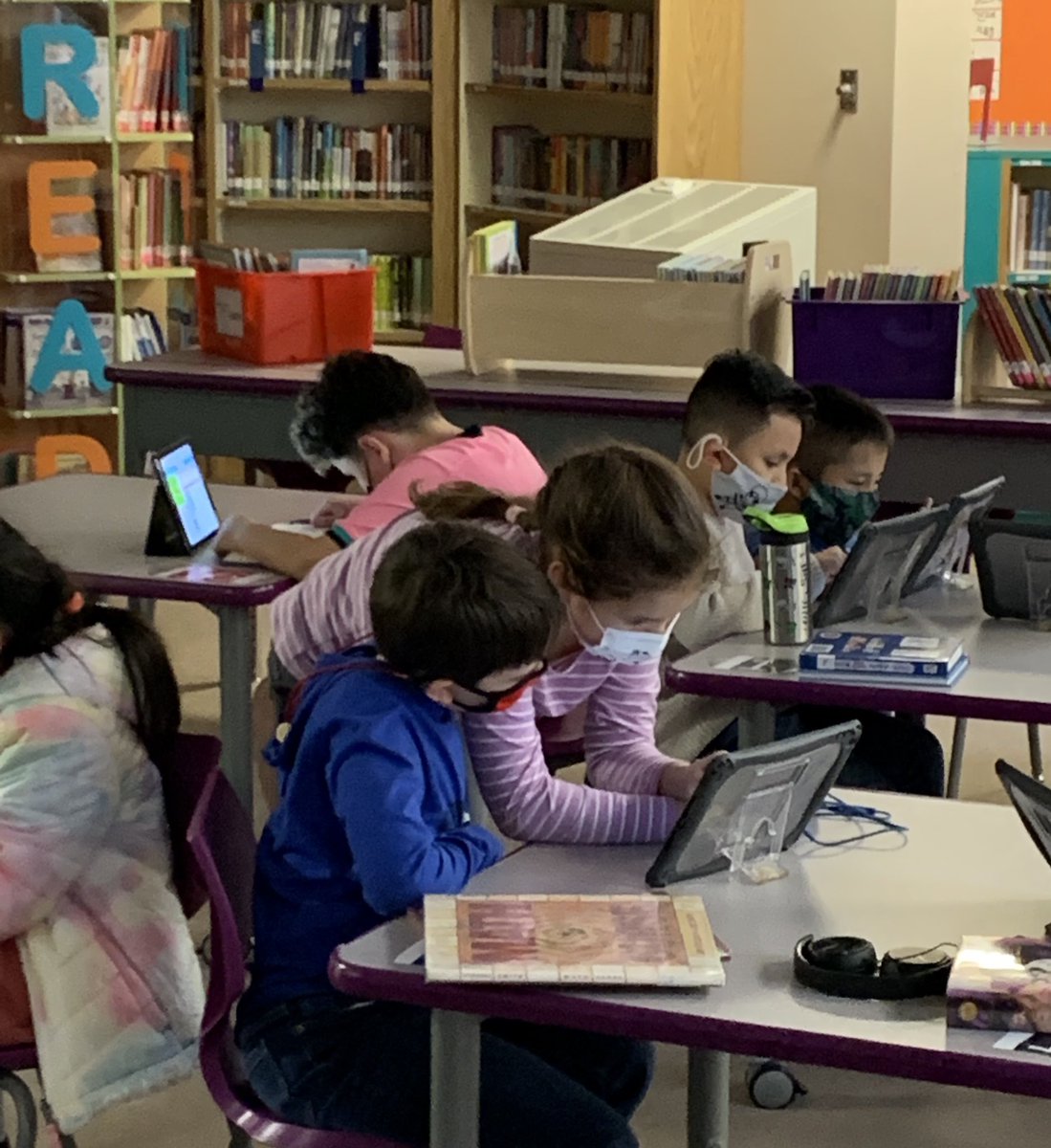 Another great day of coding, problem solving and teamwork @ChurchStreet_WP as we celebrate #csedweek #HourOfCode in the library #cseverywhere @WPTigerTech