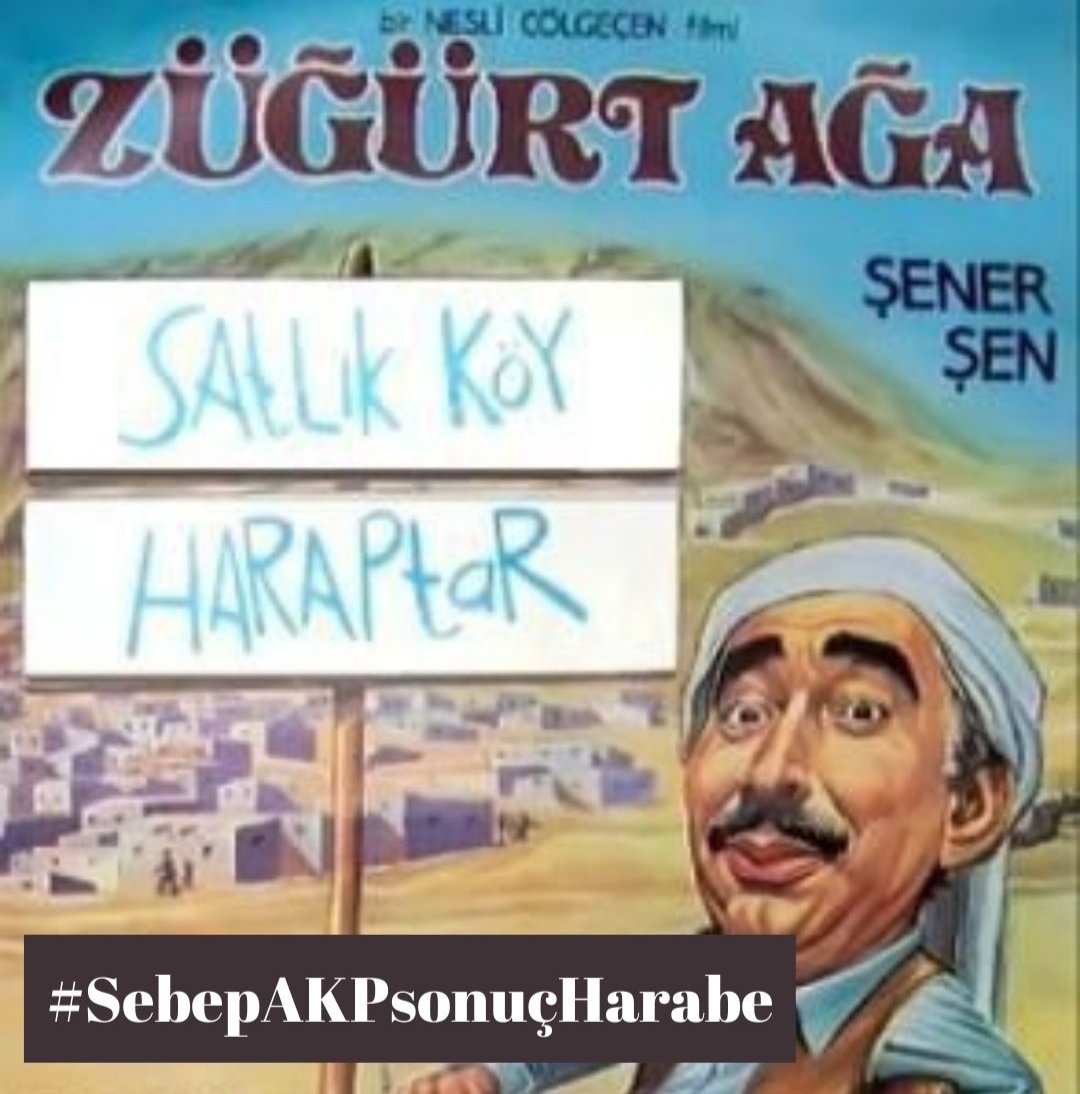 Film'di Gerçek oldu!
Züğürt Ağa..🎬

#SebepAKPsonuçHarabe ‼️