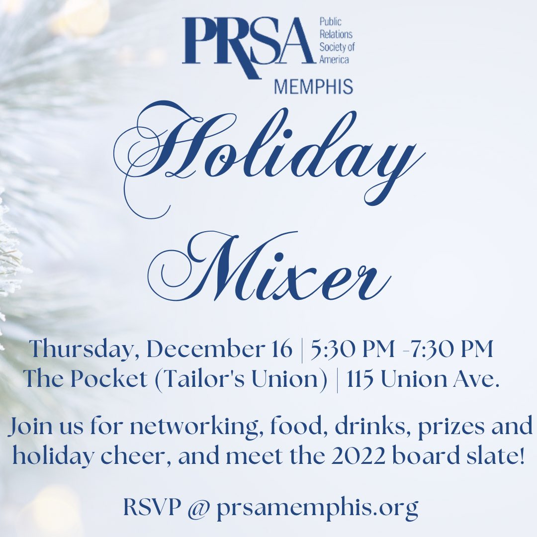PRSA Memphis tweet media