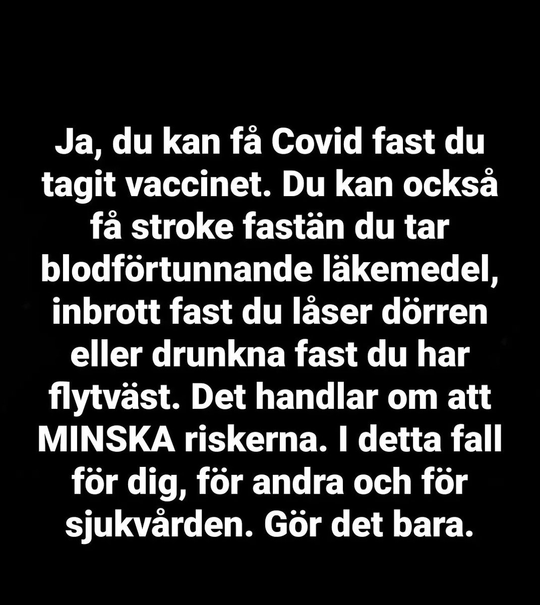 Ta ert vaccin bara töntar.