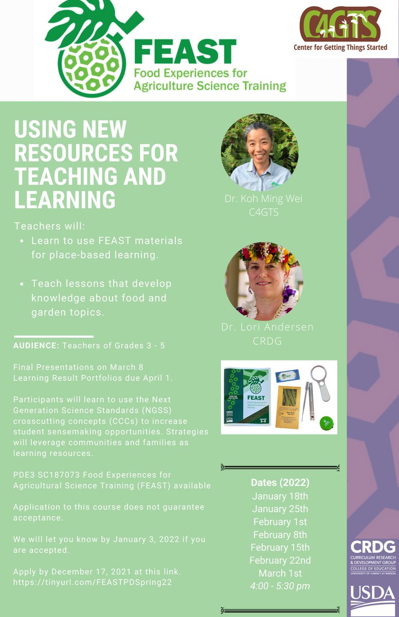 New PDE3 course for Spring 2022.
Please join us!
#808Educate