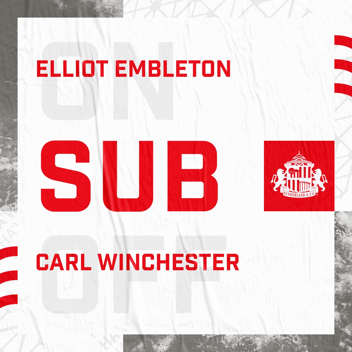 SunderlandAFC's tweet photo. 59' Let's go, Embo! 

[3-0]

#SAFC I #SUNMOR https://t.co/3qDwUiOEQf