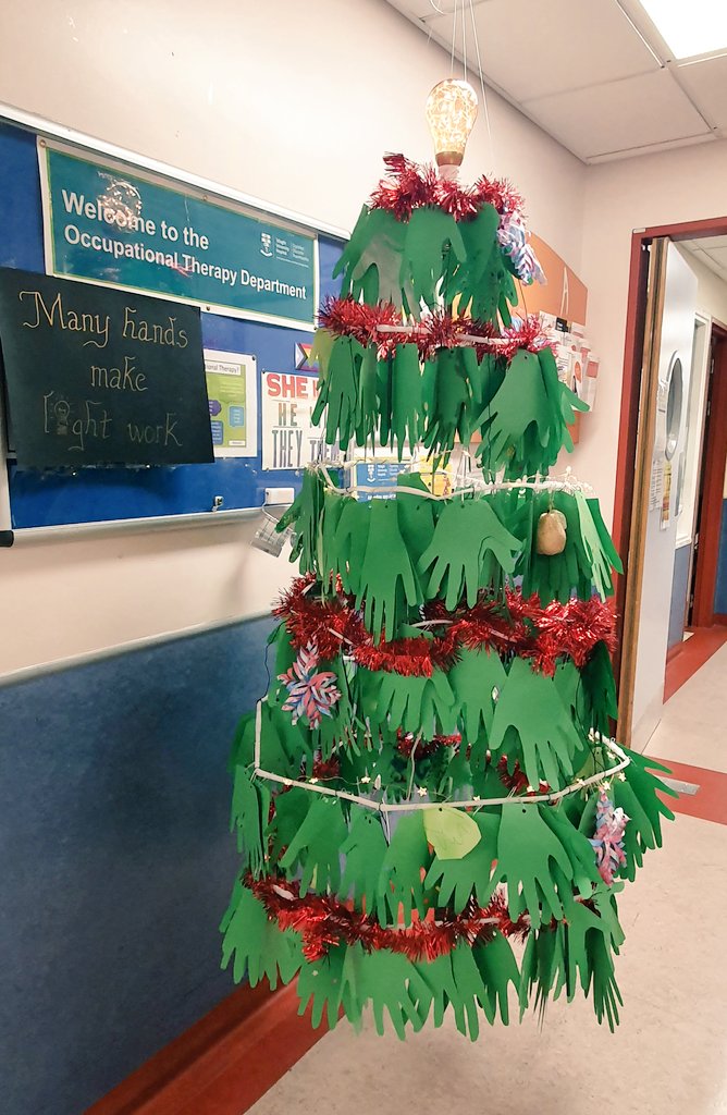 OT Department Tallaght University Hospital (@otdept_tuh) on Twitter photo Getting ready for our annual Tallaght University Hospital🎄tree competition. "Many hands make light work" made from hand tracings of our patients & loved ones who keep us doing what we love everyday. The competition is hotting up <a href="/wearetuhf/">Tallaght University Hospital Foundation</a> <a href="/PippaColbyOT/">Phillipa Colby</a> <a href="/AOTInews/">Association of Occupational Therapists of Ireland</a> <a href="/christmasfm/">Christmas FM</a> Getting ready for our annual Tallaght University Hospital🎄tree competition. "Many hands make light work" made from hand tracings of our patients & loved ones who keep us doing what we love everyday. The competition is hotting up <a href="/wearetuhf/">Tallaght University Hospital Foundation</a> <a href="/PippaColbyOT/">Phillipa Colby</a> <a href="/AOTInews/">Association of Occupational Therapists of Ireland</a> <a href="/christmasfm/">Christmas FM</a>