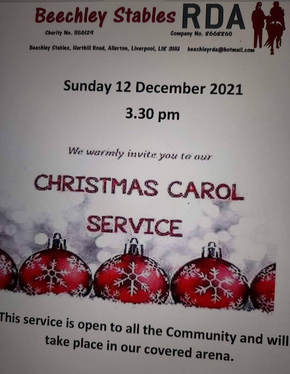 Feel free to join us this Sunday 12 December and sing along to carols  in our arena with members of the Salvation Army Band.
