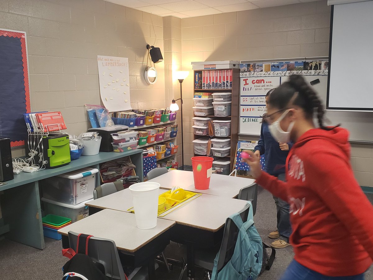 kelleynorrisPFE's tweet photo. Equivalent Fractions Pong - math is so much fun!!!
#humbleisd_mbe
#mbeisfamily
#mbebears2020 https://t.co/VXpOIgbW39