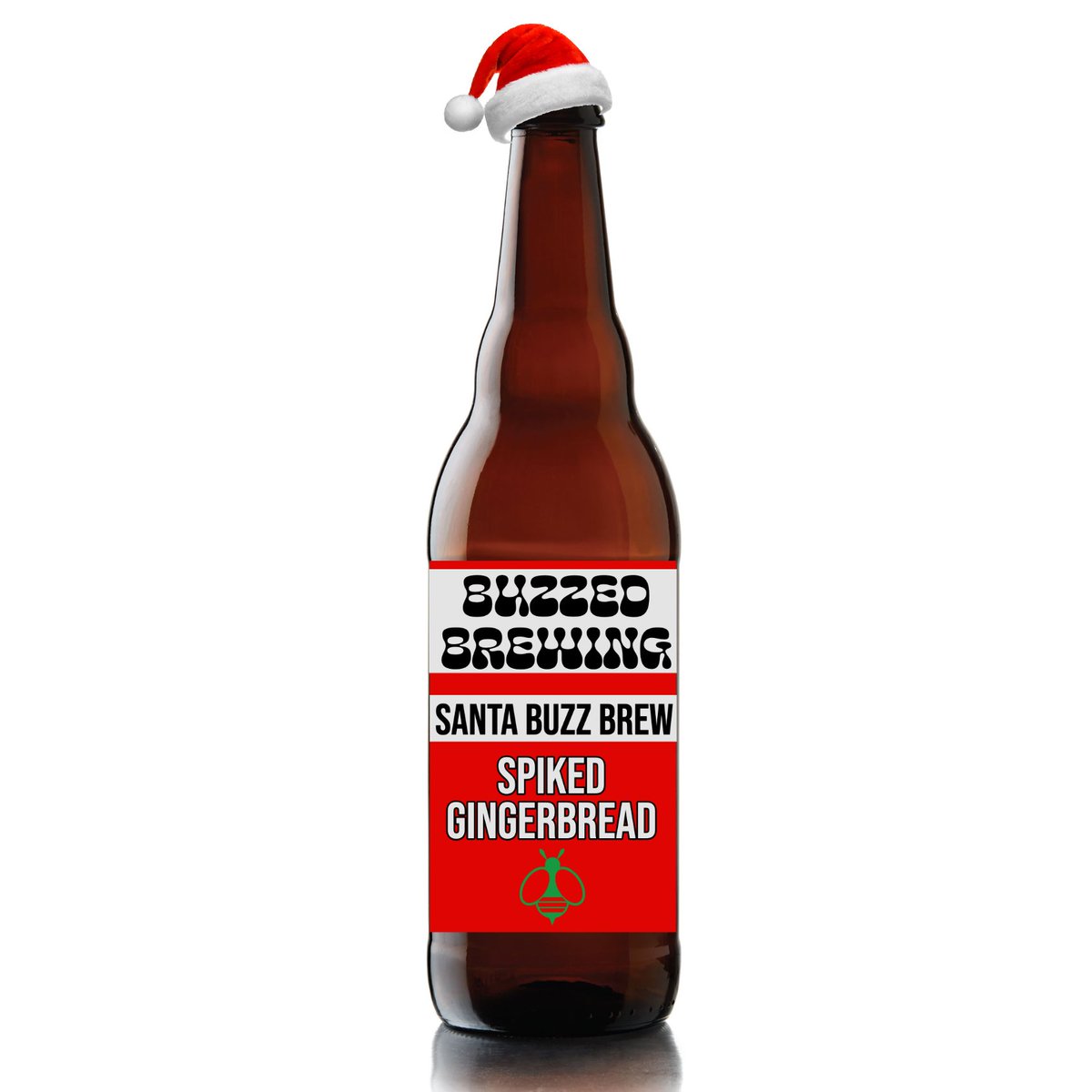 BuzzedBrewingCo's tweet photo. Introducing our new holiday beer flavor "Santa Buzz Brew - Spiked Gingerbread". Here to help you get through the holidays and stay buzzed while doing it 🤪 #BuzzedBrewing #StayBuzzed https://t.co/S8nqGhV3VO