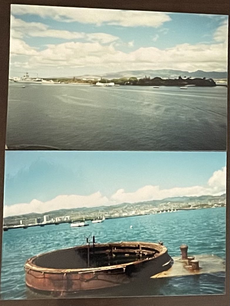 Here’s a couple pics of the USS Arizona Memorial from when I was in Pearl Harbor. #PearlHarborDay