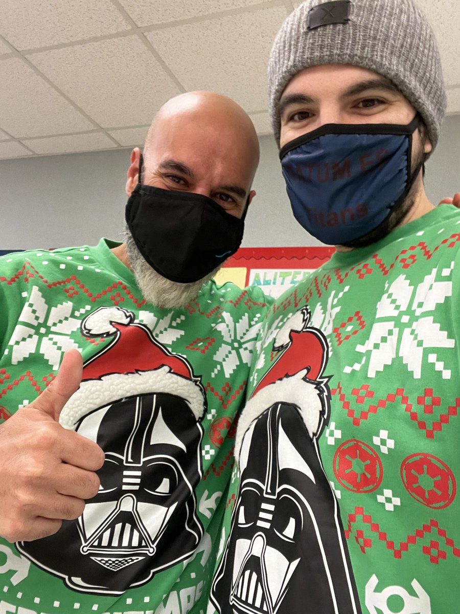 Ugly sweater at Tatum ES! @MRamirezDISD