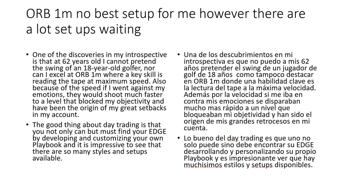 JOSECALCAS1's tweet image. I think that after a long time I see that my day trading evolves to the level required to maintain consistency.
Thanks Andrew and all the BBT moderators, it&apos;s amazing to see how this teaching community has grown. @AverageJoeTradr  @ThorYoung  @BearBullTraders #BBTFamily