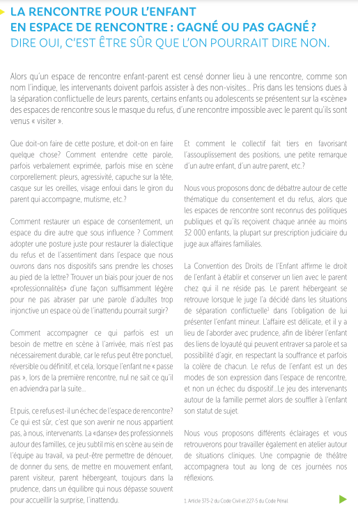 Konmexplik Yfodra On Twitter: "Les Er Concentrent Leur Formation Sur Le  Maintien Des Liens. Si L'enfant Veut Voir Son Parent Violent, Il Est  Considéré Comme Sujet. Si L'enfant Refuse De Voir Son