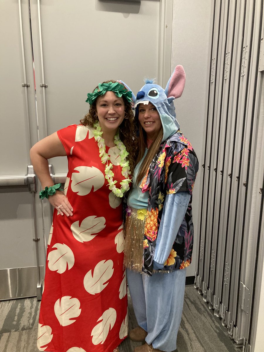 KristiFate's tweet photo. BASS had its annual holiday celebration.  The theme this year is Making Waves and Lilo and Stitch made an appearance. All enjoyed sharing memories of our 25 years of BASS! https://t.co/p6bWtlzqC6