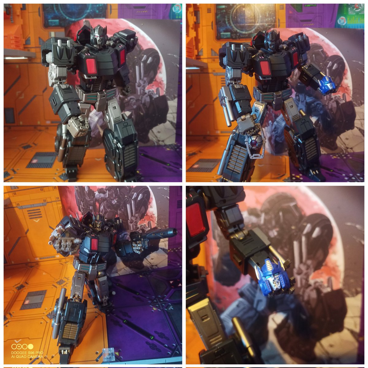 Kureigu8's tweet photo. Optus Nox arrived today from @P_S_X_ , fantastic figure, loving the new accessories #Transformers #MMC #Reformatted #Optus #Nox #Nemesis #Prime https://t.co/c4VaAsEdJR