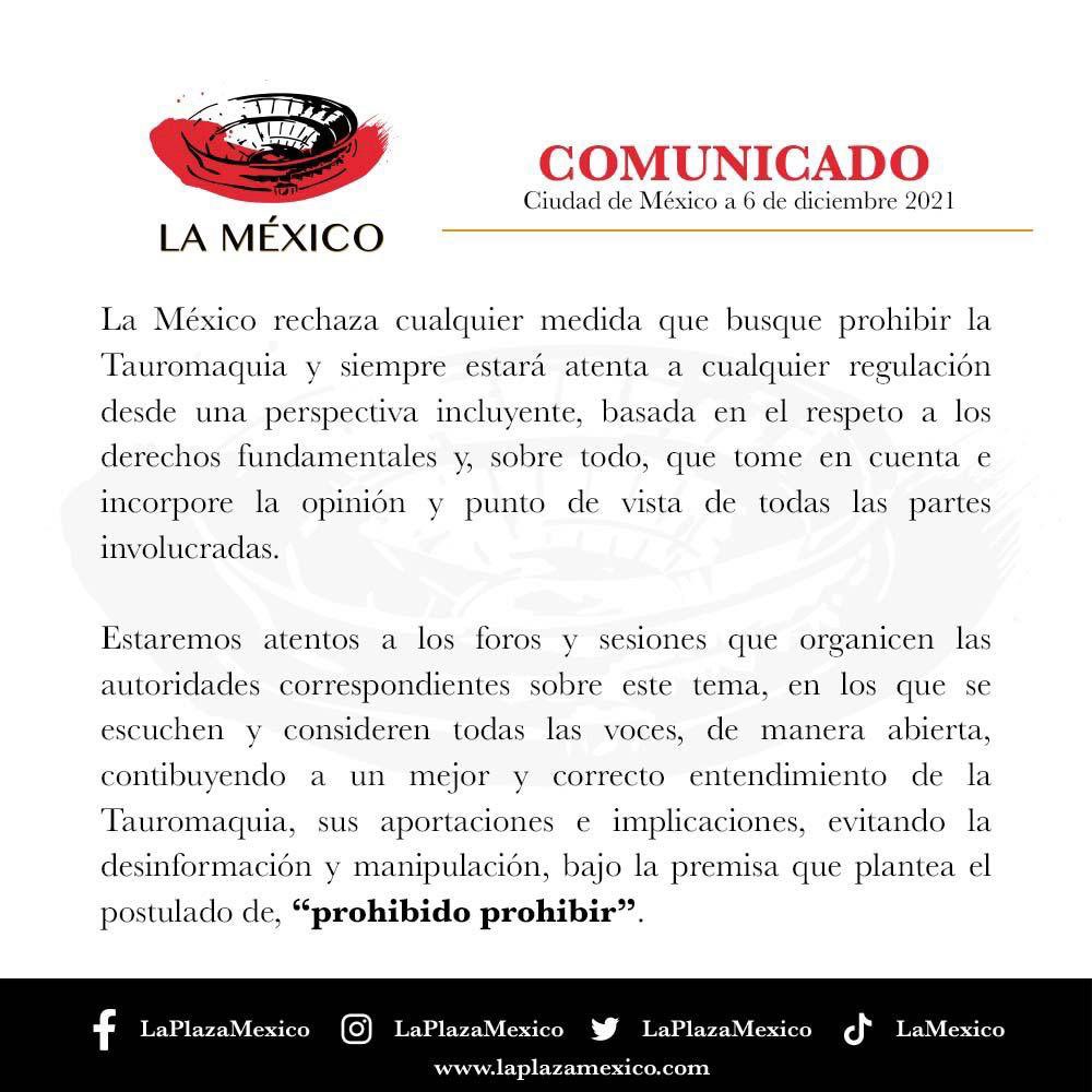emsaoficial's tweet photo. #ProhibidoProhibir 
.
@TauromaquiaTMX 
@LaPlazaMexico https://t.co/hM7weGbDEr
