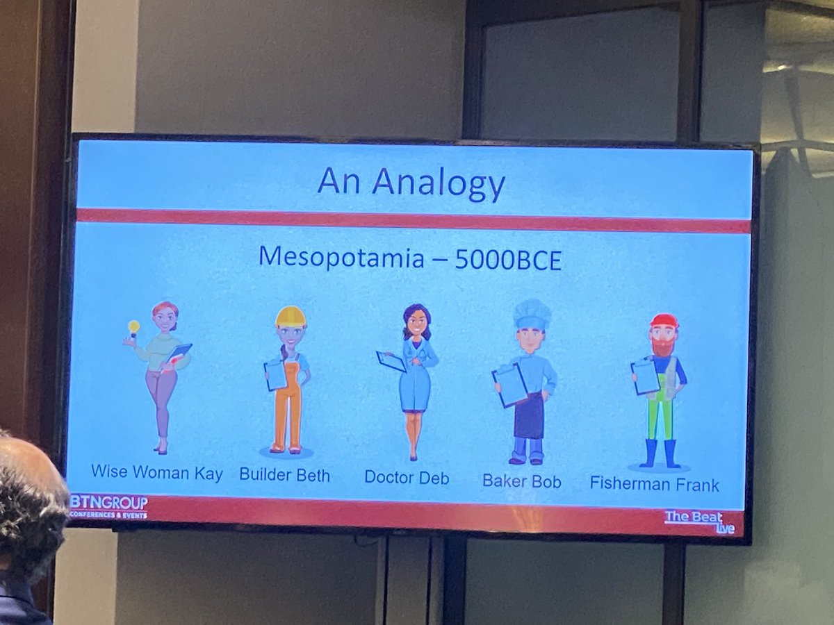 carostrachan's tweet photo. Great to hear from Sam @foxworldtravel as a relative newcomer to the #businesstravel space sharing his analogy for blockchain and taking many questions from a tenured audience #freshvoices 
#thebeatlive https://t.co/tbrZc5lfpr
