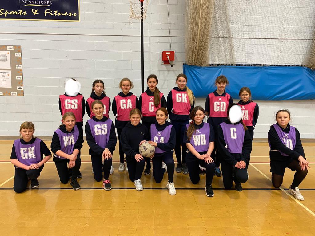 The year 7 netball  team played an unbelievable game, close all the way to the final quarter, where #TeamMinsthorpe scored 3 goals within 5 minutes. Score 4-3! A real real effort! Well done from Miss Bird to all involved 🙂🙌🏼🏐 👏🏼