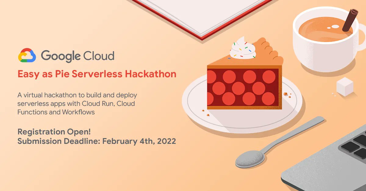 bemyapp's tweet photo. Join @GoogleCloud’s new virtual hackathon #easyserverlesshackathon to build serverless apps that make life easier for coders and companies. Exclusive early access to #CloudFunctions (2nd gen) plus $20k prize pool. First 100 registrants get a $25 gift card. https://t.co/vZazjzDhKZ https://t.co/MPDCv5ghkm
