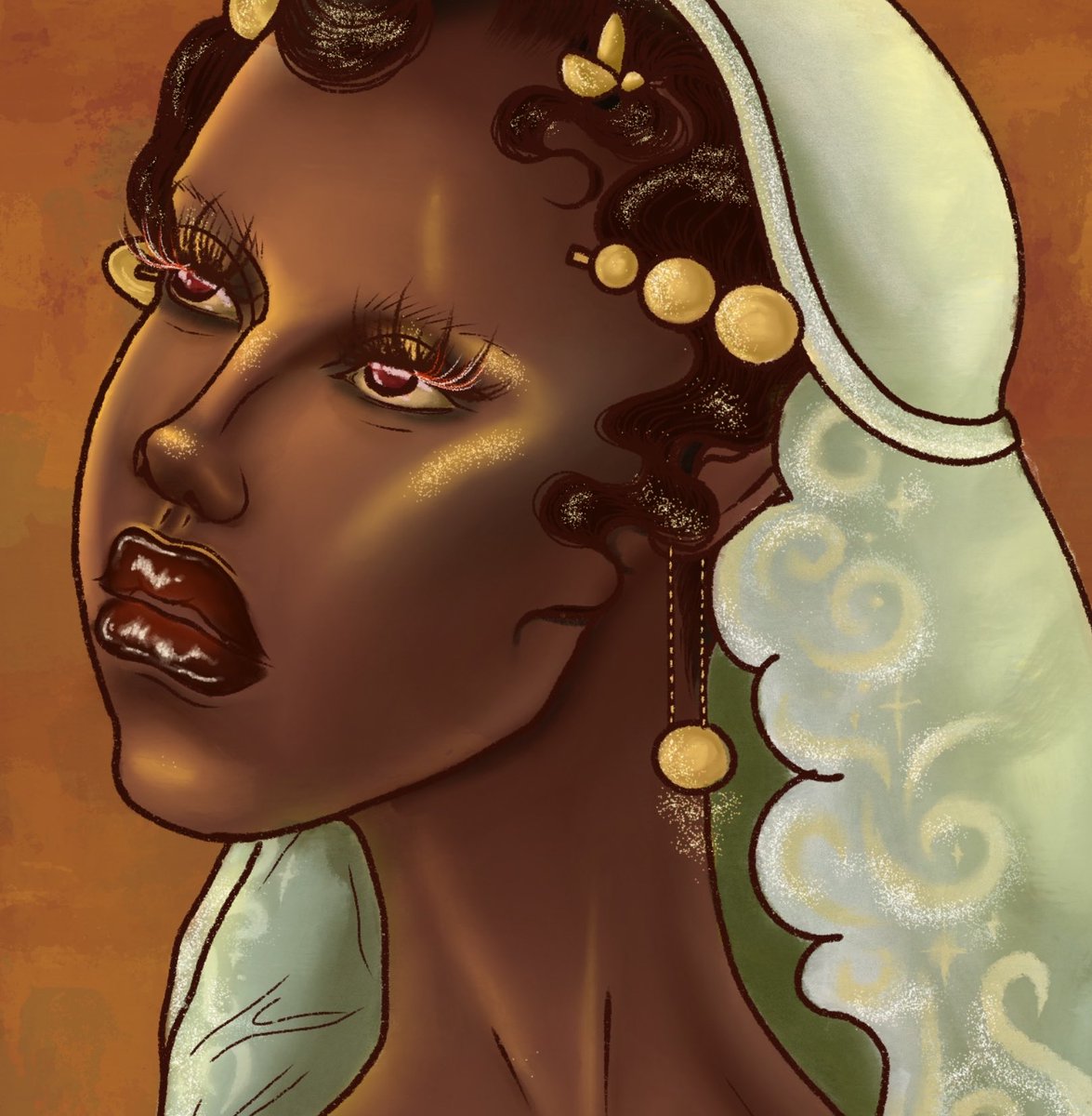 svetlanafortess's tweet photo. Guys I think I’m back on procreate for good bc it’s giving ✨ goddess and details ✨ https://t.co/HXnaCd7nsF