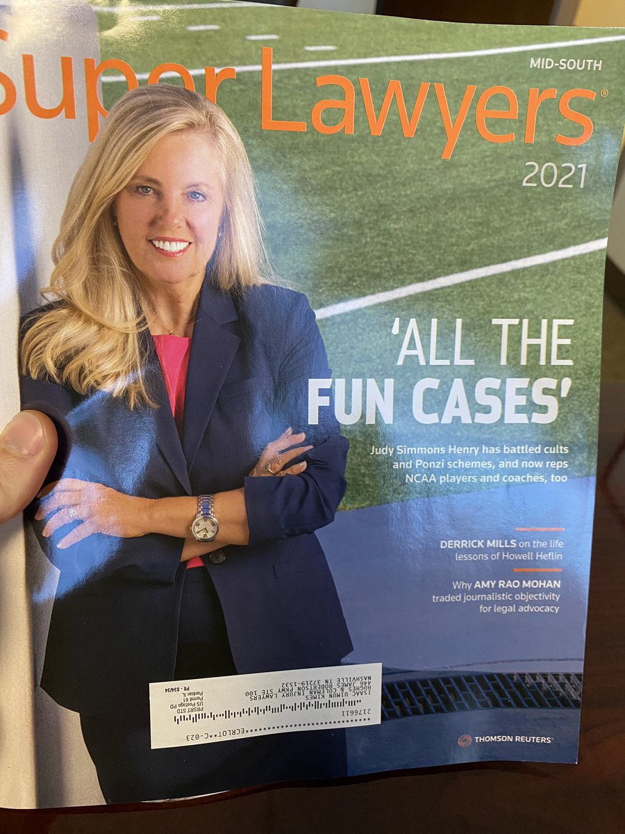 memphisworkcomp's tweet image. I wonder at what age they move me out of “Rising Stars” and I just become another boring old @SuperLawyers…