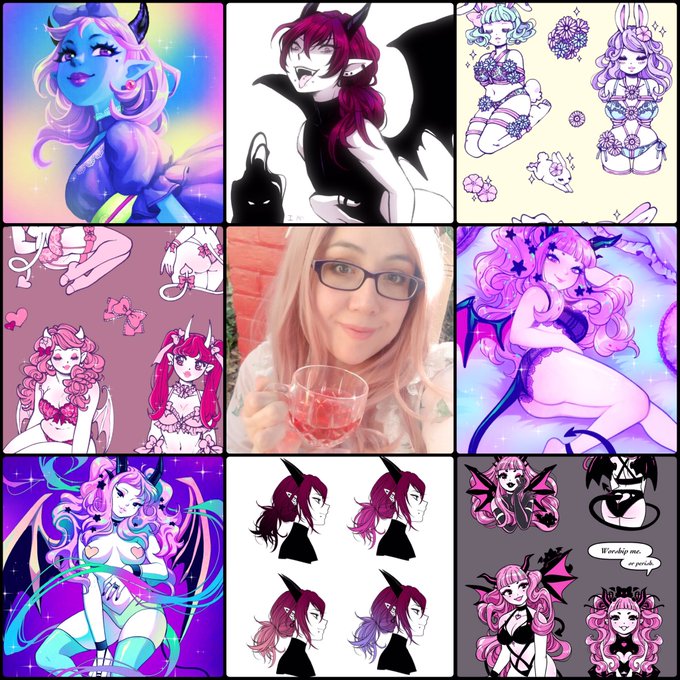 🥺💖 #artvsartist2021 (my Valentine's Day Patreon sticker sheet feels like 3 years ago LOL) 