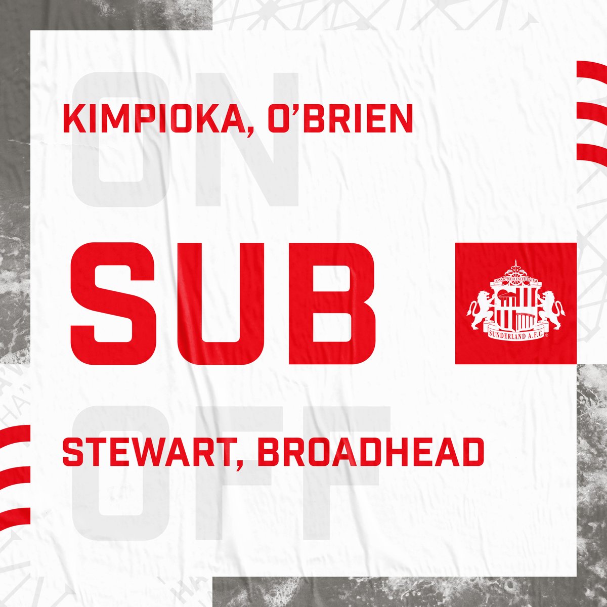 SunderlandAFC's tweet photo. 75' Well played, Lads! 

[4-0]

#SAFC I #SUNMOR https://t.co/gsdVzRPmrJ