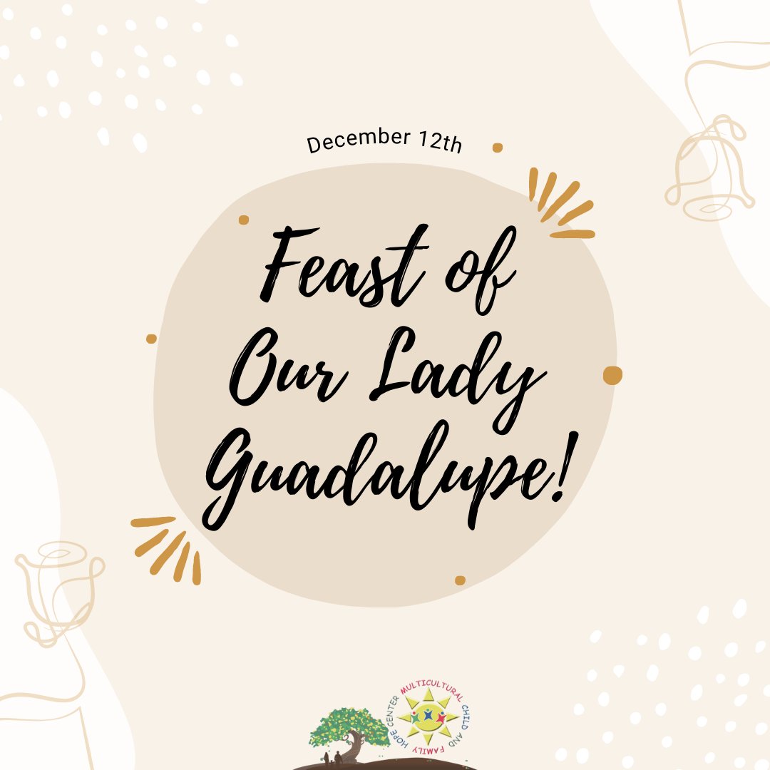 mcfhc253's tweet photo. This Sunday is Feast of Our Lady Guadalupe! Learn more about the importance of this holiday and the events that take place on this day in our post! #Tacoma #feastofourladyguadalupe https://t.co/EINLlW5LaL