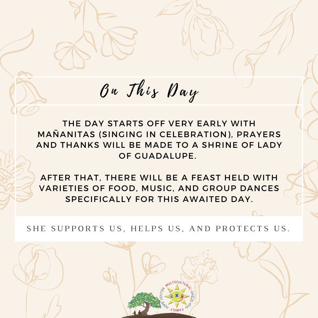 This Sunday is Feast of Our Lady Guadalupe! Learn more about the importance of this holiday and the events that take place on this day in our post! #Tacoma #feastofourladyguadalupe