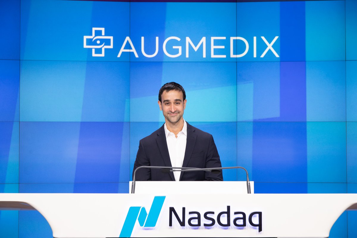 ianshakil's tweet photo. .@Nasdaq: meet @Augmedix - $AUGX
A decade later, but ... #ItsDayOne
#RehumanizingHealthCare
#OneAugmedix
#LetDoctorsBeDoctors
๐๐๐ https://t.co/tJmaj6HNET