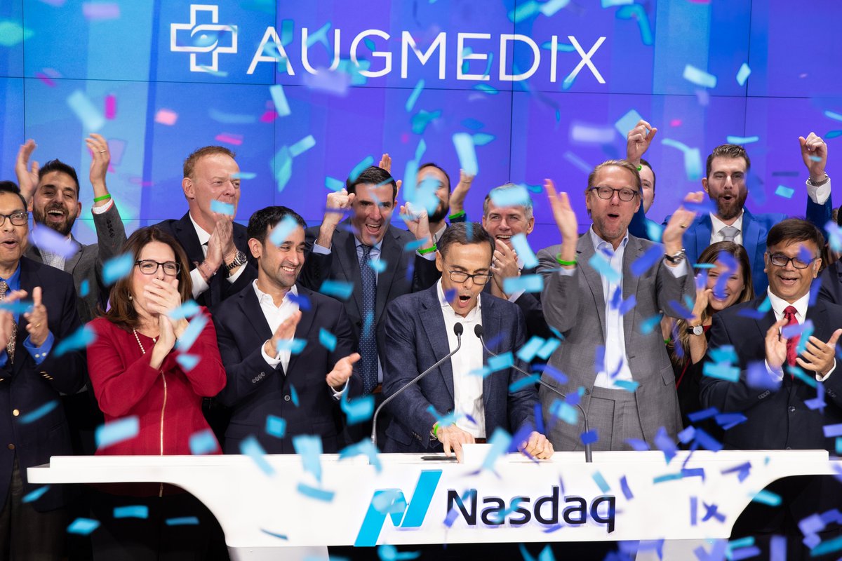 ianshakil's tweet photo. .@Nasdaq: meet @Augmedix - $AUGX
A decade later, but ... #ItsDayOne
#RehumanizingHealthCare
#OneAugmedix
#LetDoctorsBeDoctors
๐๐๐ https://t.co/tJmaj6HNET