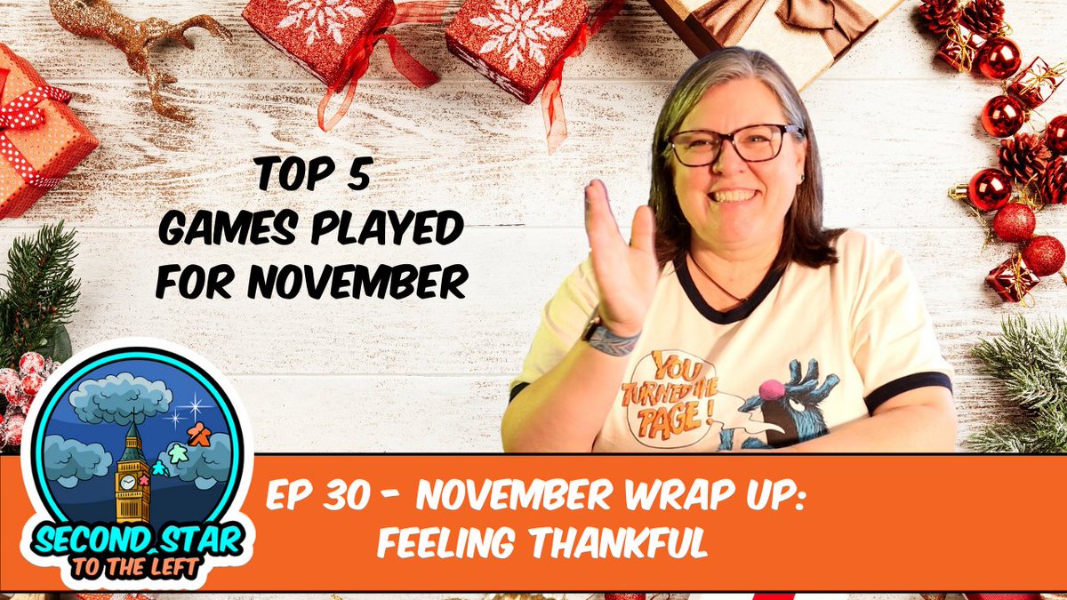 2ndStarToLeft's tweet photo. New video! @BillieCardboard and I compare our Top 5  games from November and we share a bit of love for 4 channels we're thankful for!

https://t.co/sotwaZymJy https://t.co/Ay0fvc8iIq