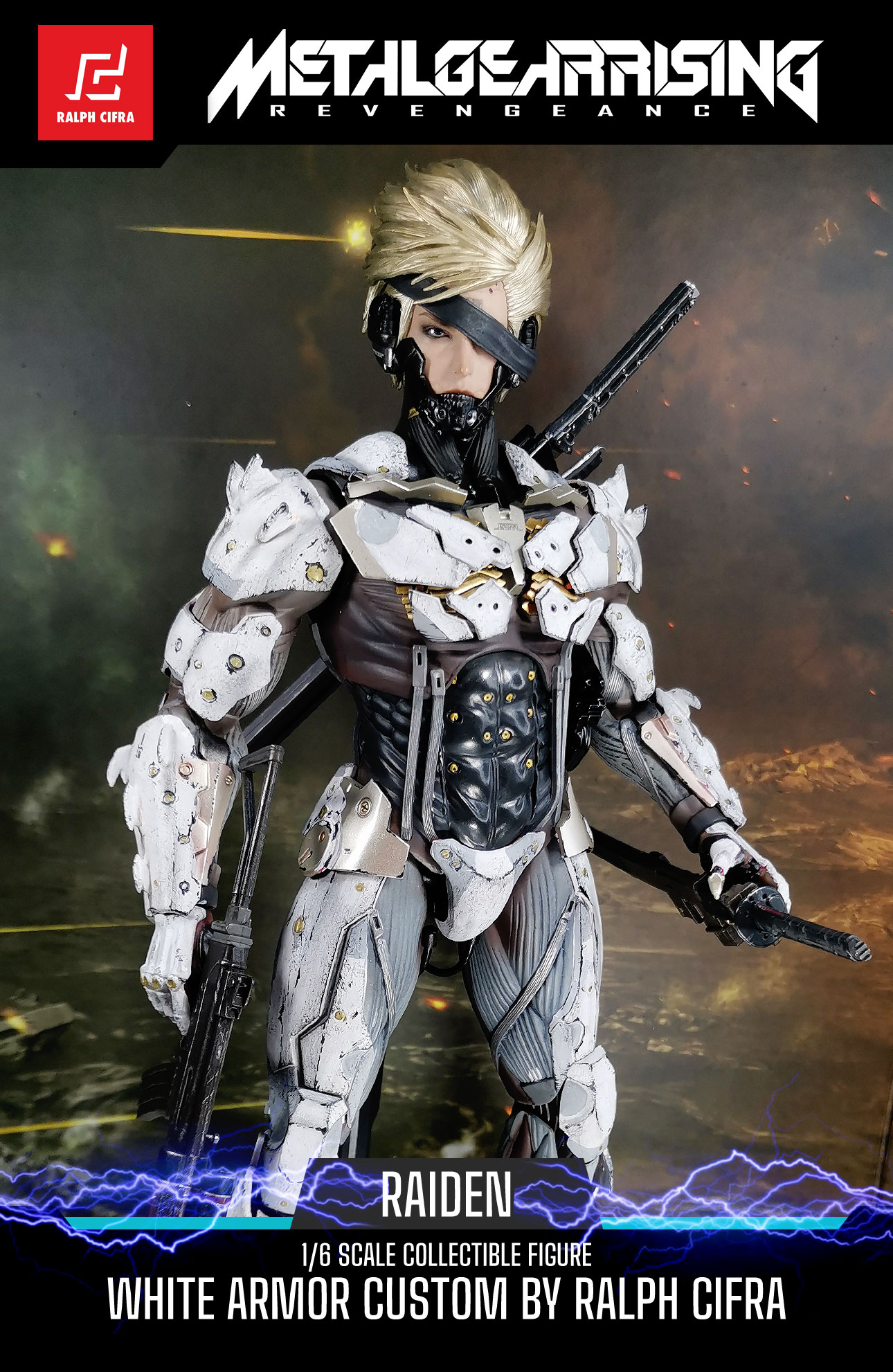 1/6 Scale Metal Gear Rising: Revengeance Figure - Raiden