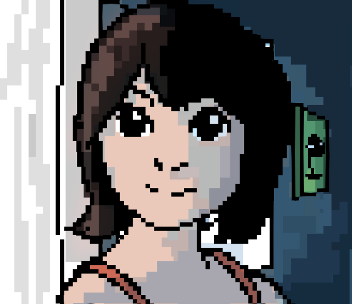 cydneyece's tweet photo. It's been months since my last art. So here's one. :) 

#artph #pixelart https://t.co/JO1UgW9yJk