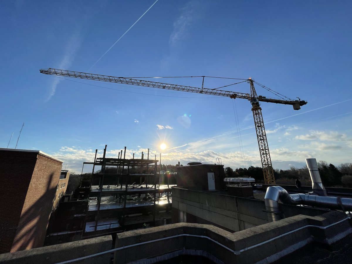 ibc_eng's tweet image. ** Project Update: Awesome pics of our Patient Bed Tower Expansion project at @HighlandHosp taken by our very own Nick Volker. Construction is moving along and the structural steel is nearing completion with only the the penthouse and roof framing needing to be erected.