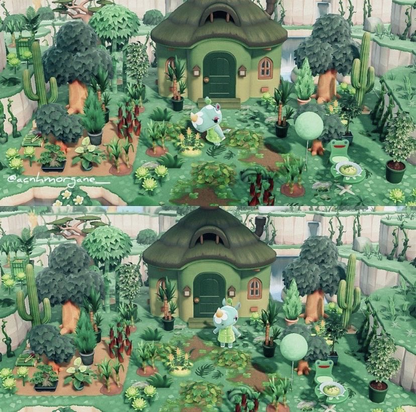 ACNHMorgane_'s tweet photo. Azaela’s green garden 🌳🌿

#AnimalCrossing #ACNH https://t.co/dWNXZ09ZdO