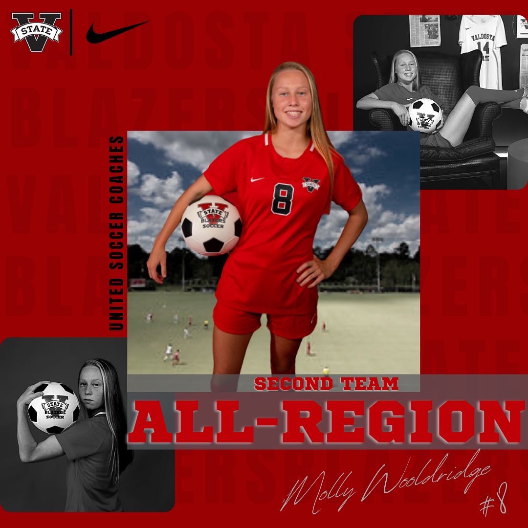 VState_Soccer's tweet photo. We have two players named to the United Soccer Coaches All-Region teams. Lexie Hall was named to the first team All-Region and Molly Wooldridge was named to the second team All-Region! Congratulations Lexie and Molly🔥⚽️ https://t.co/0ejKn0pgJo