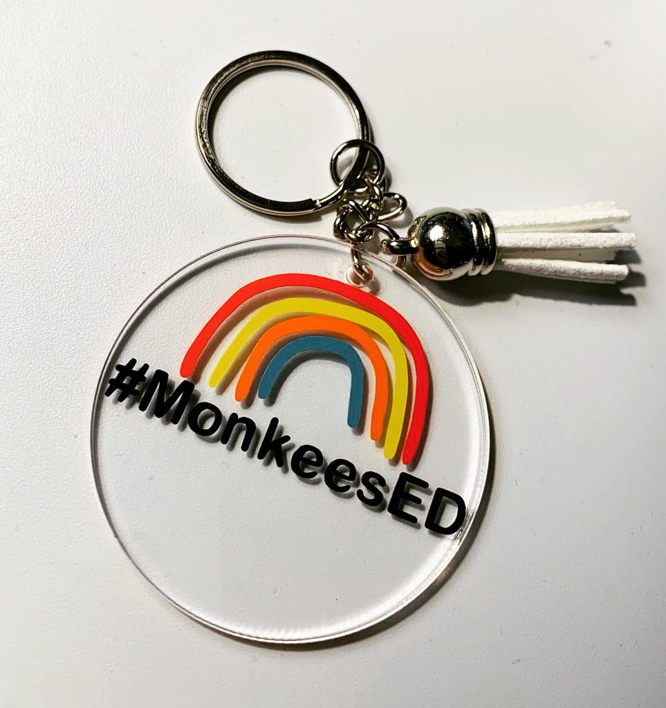 We love our department so much we want to show it off and take it everywhere ❤️ Our keyrings are being sold in the department to raise funds for a memorial piece for our very loved colleague who passed away this year. ❤️