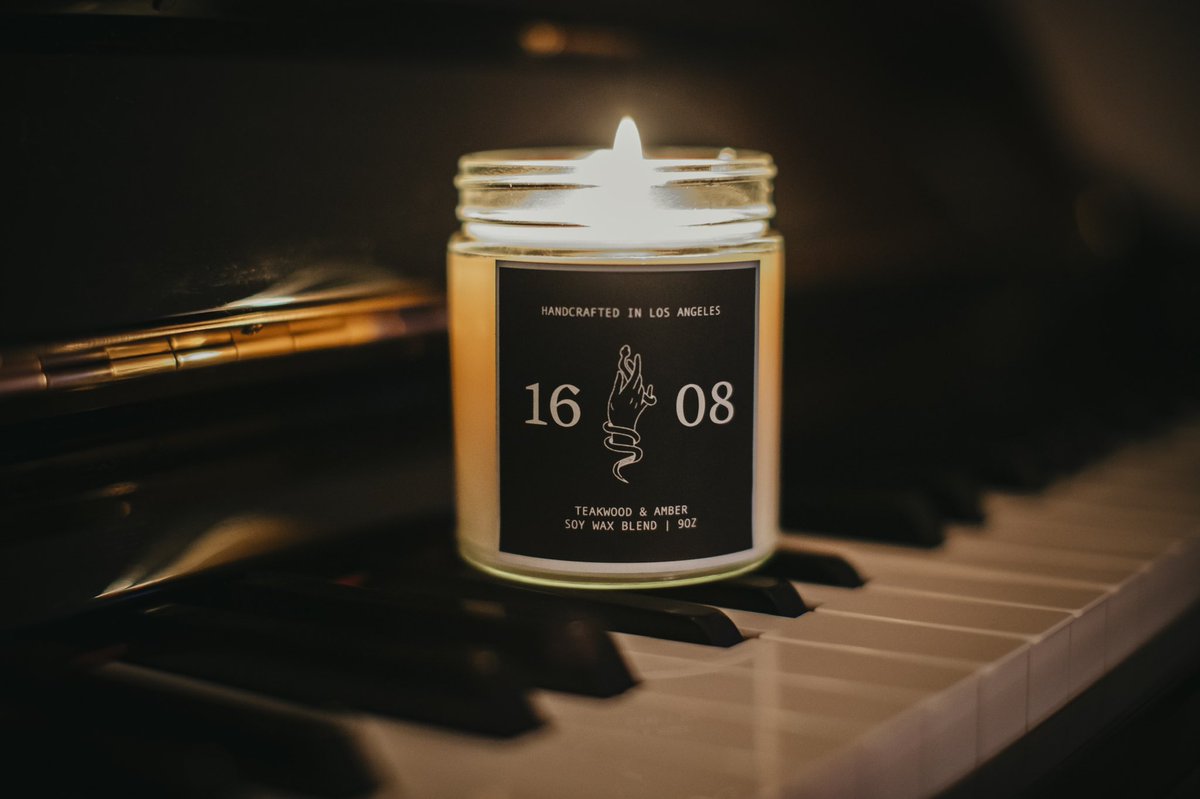 Hey friends! Just in time for the holidays, we’ve made a batch of handmade candles, inspired by our beloved API 1608 console. The ‘1608’ is a warm uplifting blend of cedar wood/patchouli/frankincense. Available now. Dm to purchase. $35 + shipping. <a href="/SecretHStudios/">Secret Hand Studios</a>  <a href="/mattmcjunkins/">Matt McJunkins</a>