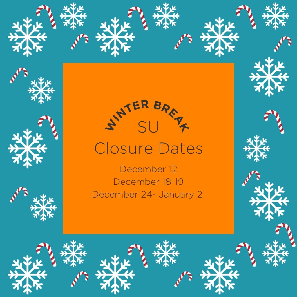 SU winter break hours❄️