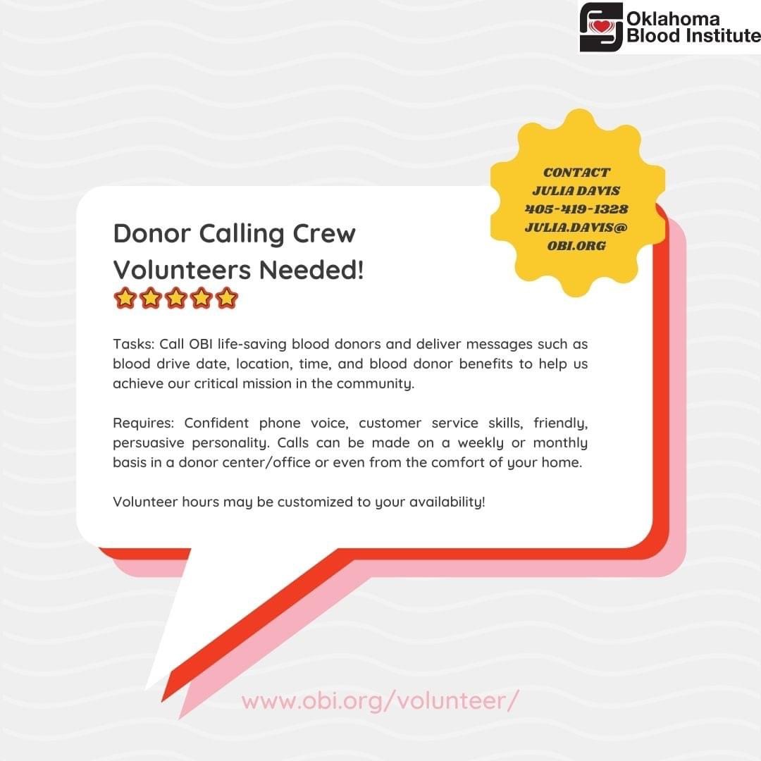 Volunteer from the comfort of your own home... you really can't beat that!! 

Apply today!! obi.org/volunteer/