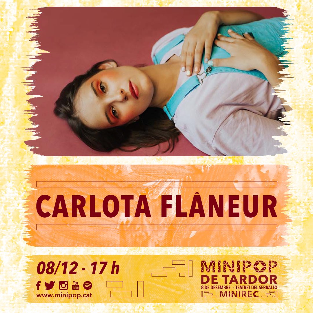 Demà ens espera un dia ben farcit a <a href="/el_Teatret/">Teatret del Serrallo - Port de Tarragona</a>!

🎬🍸12h: Última projecció del MINIREC <a href="/RECtgn/">Festival REC</a> en sessió vermut familiar 👉🏻 bit.ly/3Ir1A8x

🖌🎶17h: MINIPOP DE TARDOR amb el taller de l’<a href="/alicecaboblanco/">𝑨𝒍𝒊𝒄𝒊𝒂 𝑪𝒂𝒃𝒐𝒃𝒍𝒂𝒏𝒄𝒐</a> i concert de la <a href="/carlotaflaneur/">Carlota Flâneur</a> 💛💚💜 👉🏻 bit.ly/3rK6I1z