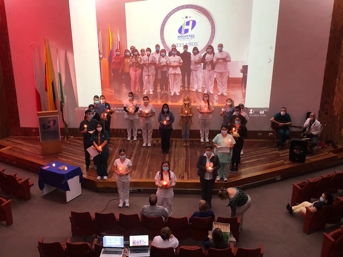 HospitaleseRgro's tweet photo. Hoy encendemos una luz de esperanza y amor, por nuestra familia Hospital San Juan de Dios ESE Rionegro por cada uno de nuestros usuarios y sus familias, deseándoles mucha salud, prosperidad y paz.  #ceremoniadelaluz #SiemprePorLaVida ❤🙏🕯 https://t.co/bKcg07F5GH
