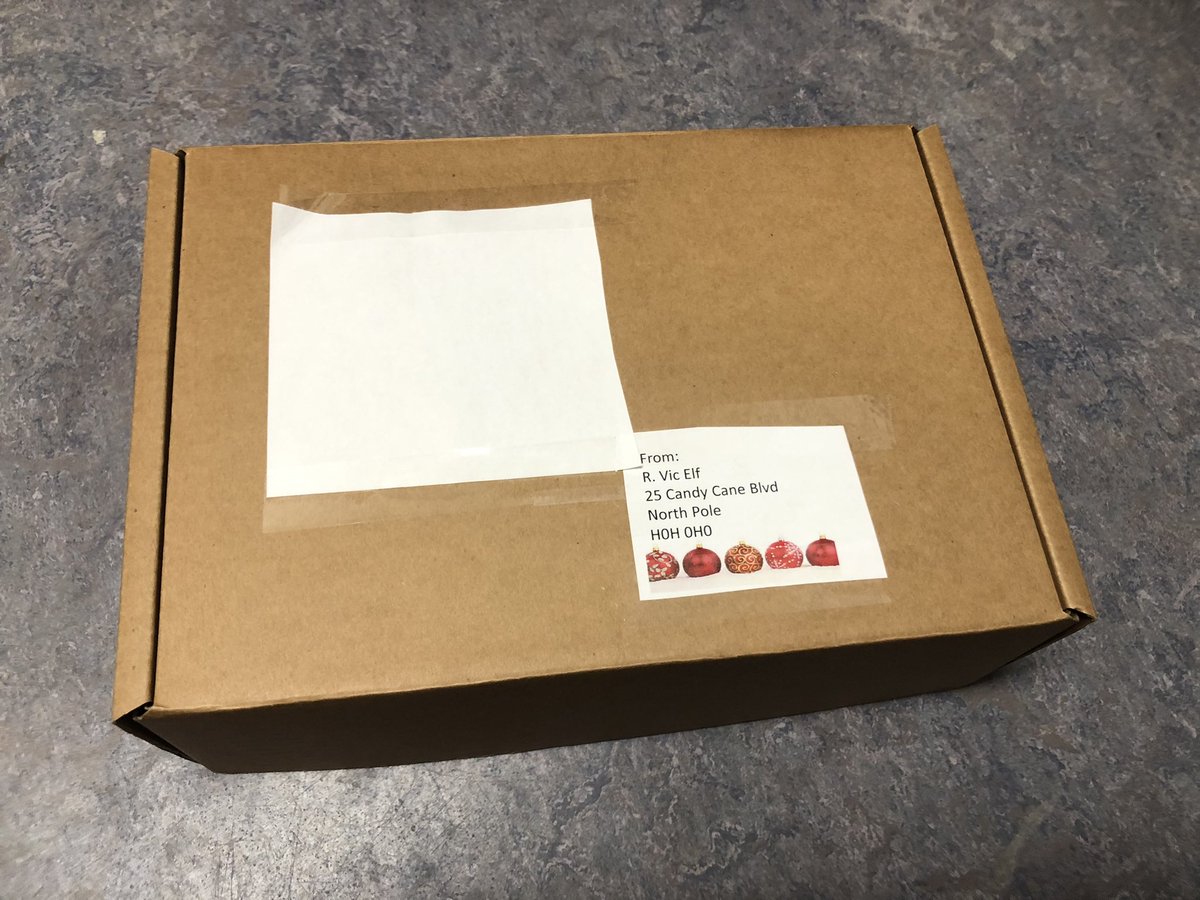 RoyalVElf's tweet photo. Who’s name should be on the package I’m sending today?? https://t.co/ajlqubCqAa