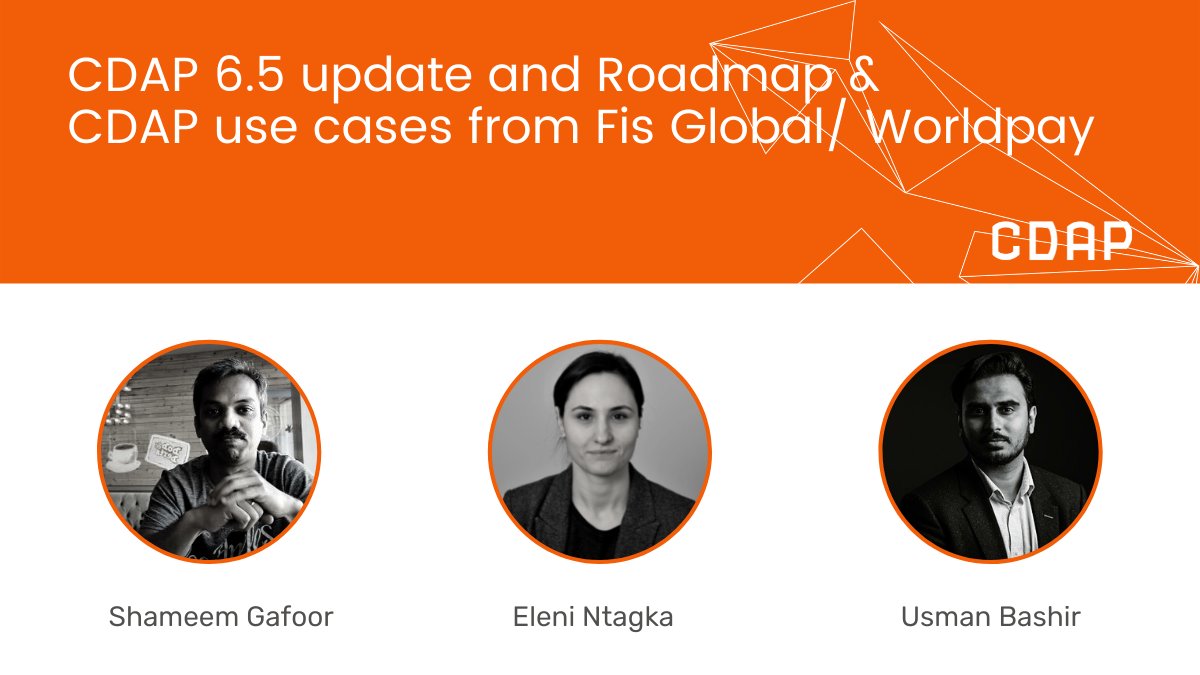 Get a sneak peak into CDAP use case from Fis Global/Worldpay 👉 bit.ly/32A5NpW  <a href="/FISGlobal/">FIS</a>