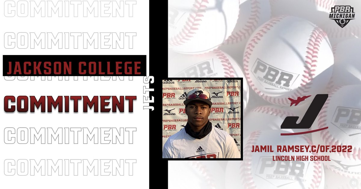 Prep Baseball Michigan (@prepbaseballmi) on Twitter photo ⚾Commitment Corner - <a href="/JamilRamsey2022/">Jamil Ramsey</a>
🗣️Congrats to the class of 2022 prospect on his commitment to <a href="/JCJetsAthletics/">Jets Athletics</a>
Ramsey's Profile 👉 bit.ly/32UOxsL
Commitment Insider 👉bit.ly/2sCj8ZP ⚾Commitment Corner - <a href="/JamilRamsey2022/">Jamil Ramsey</a>
🗣️Congrats to the class of 2022 prospect on his commitment to <a href="/JCJetsAthletics/">Jets Athletics</a>
Ramsey's Profile 👉 bit.ly/32UOxsL
Commitment Insider 👉bit.ly/2sCj8ZP