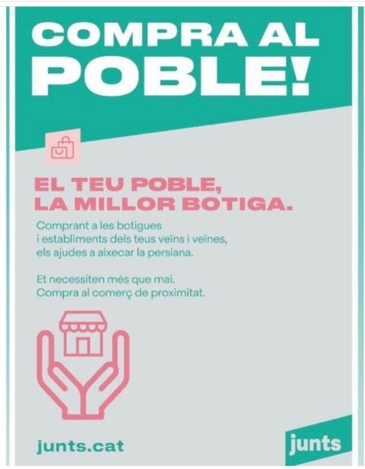 JuntsRipolles's tweet photo. #compraalpoble https://t.co/Txc6xNLYkw