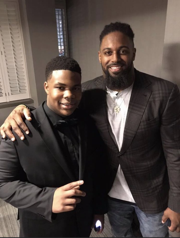 tlcimaqt's tweet photo. Congrats @camjordan94 You are definitely our choice for the Walter Payton Man of the Year Award!! Since the day you guys met on this night, you have played a HUGE role in Trey’s life. You have shown him how to love his family and the community. The @Saints got this one right https://t.co/aXG7ju9Xkh
