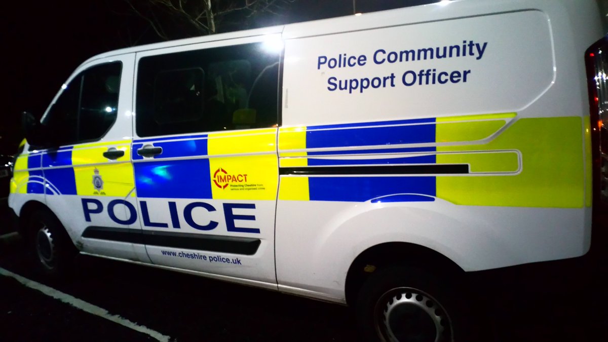 PCSO Redshaw has been on high visibility patrols this evening around Lymm hotspots and local shops #opjingles
