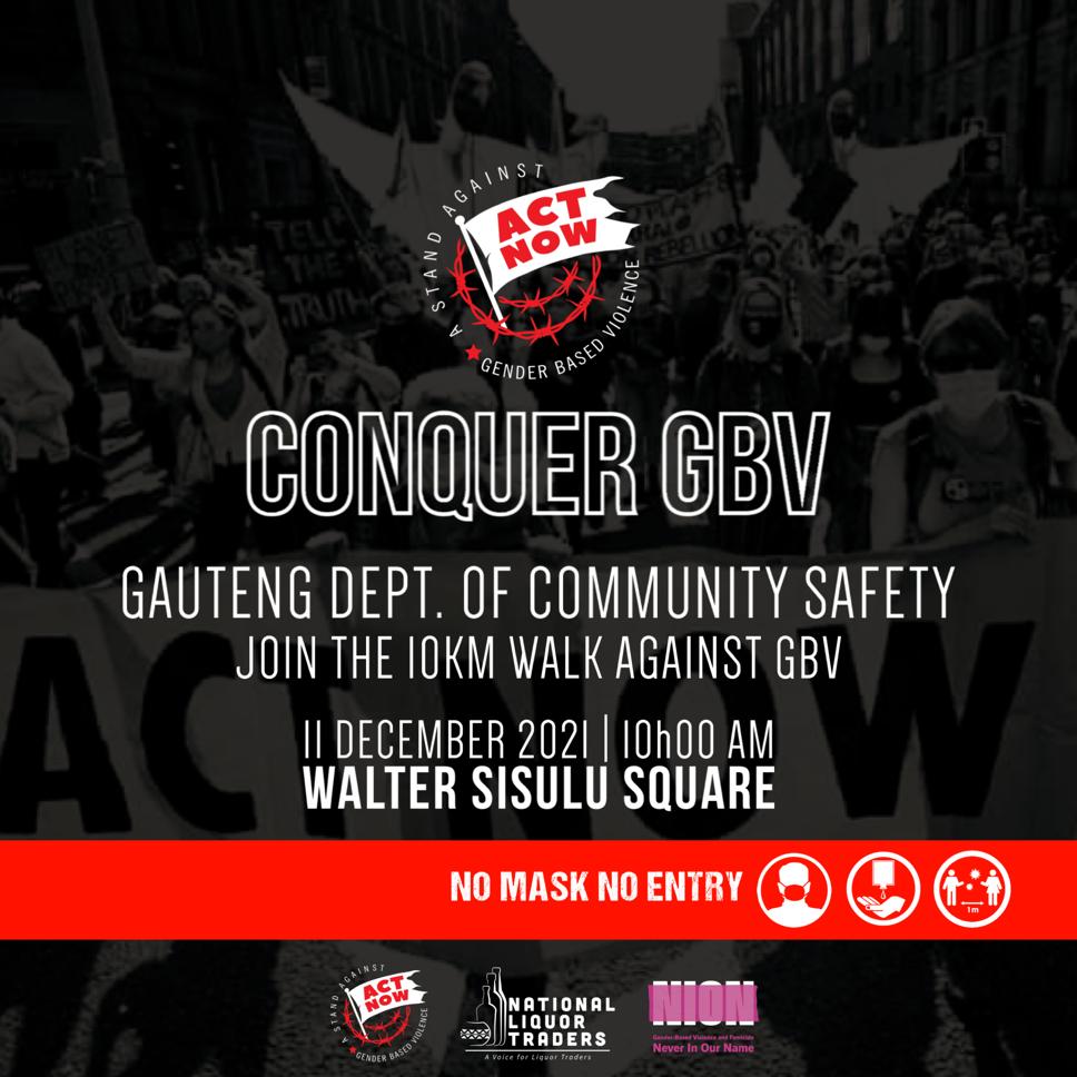 ActnowAfrica's tweet photo. We would like to invite @functionalhub @amatyma @KwaneleFND @gpcommunitysafety to join us for a 10KM walk against GBVF.

Let's all join hands and help keep our Women and Children safe by amplifying a voice that condemns abuse and Gender Based Violence. https://t.co/J7f9VSwufO