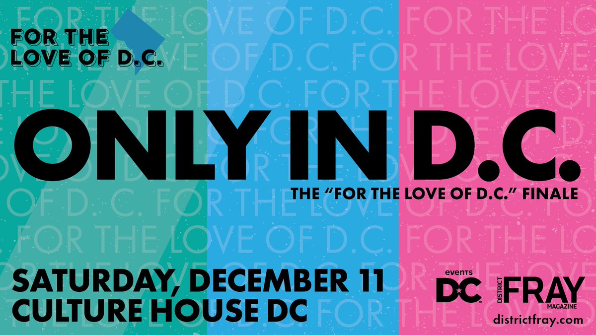 DCFray's tweet photo. ✨ Got plans for Saturday night? Join us & @districtfray from 7pm to midnight at @CultureHouseDC for their "Only in D.C." party with @TheEventsDC, featuring 25+ local artists!
👉 RSVP at https://t.co/NdYuKTfa7t
#fraylife #dcfray #fun #play #districtfray #eventsdc #local https://t.co/alEV0MGvHN
