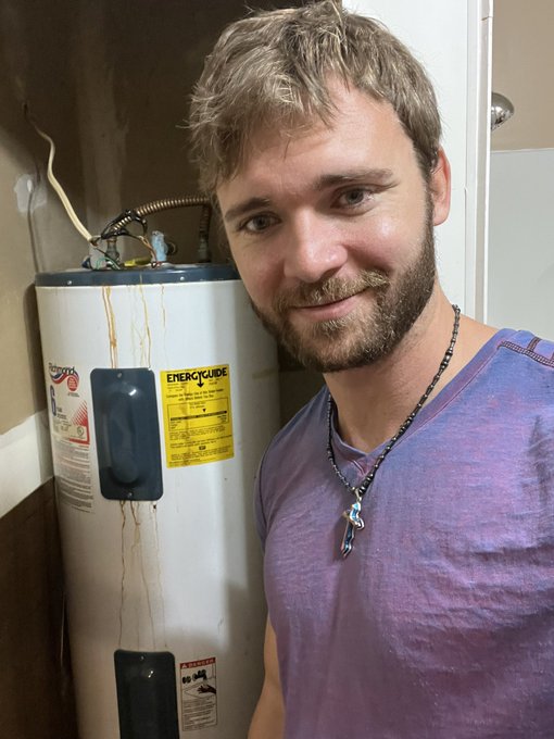 Will log online once I get this water heater installed 😅 it&rsquo;s almost time for a shave!!! 🪒 https://t