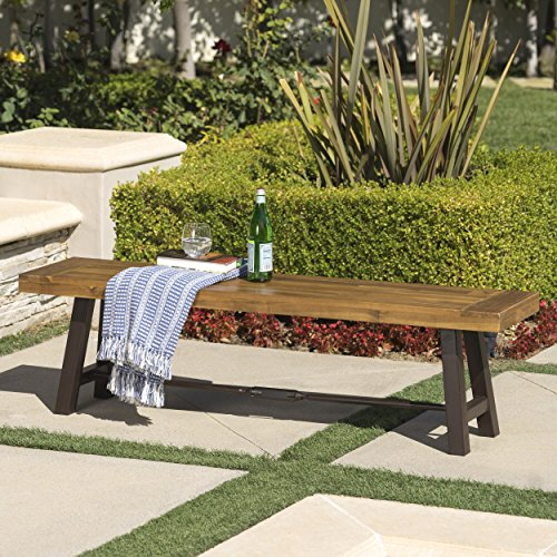 ways_our's tweet photo. Cana Outdoor Teak Finished Acacia Wood Bench with Rustic Metal Accents

https://t.co/Wz0tjvSN61

#onlineshopping #shop #shopping #gifts https://t.co/V1bsHmV4QA